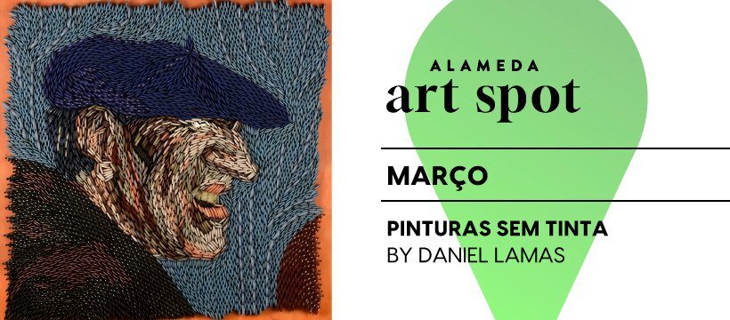 Pintar sem tintas? Parece estranho, mas é possível! Descubra como na galeria de arte do Alameda Shop&Spot