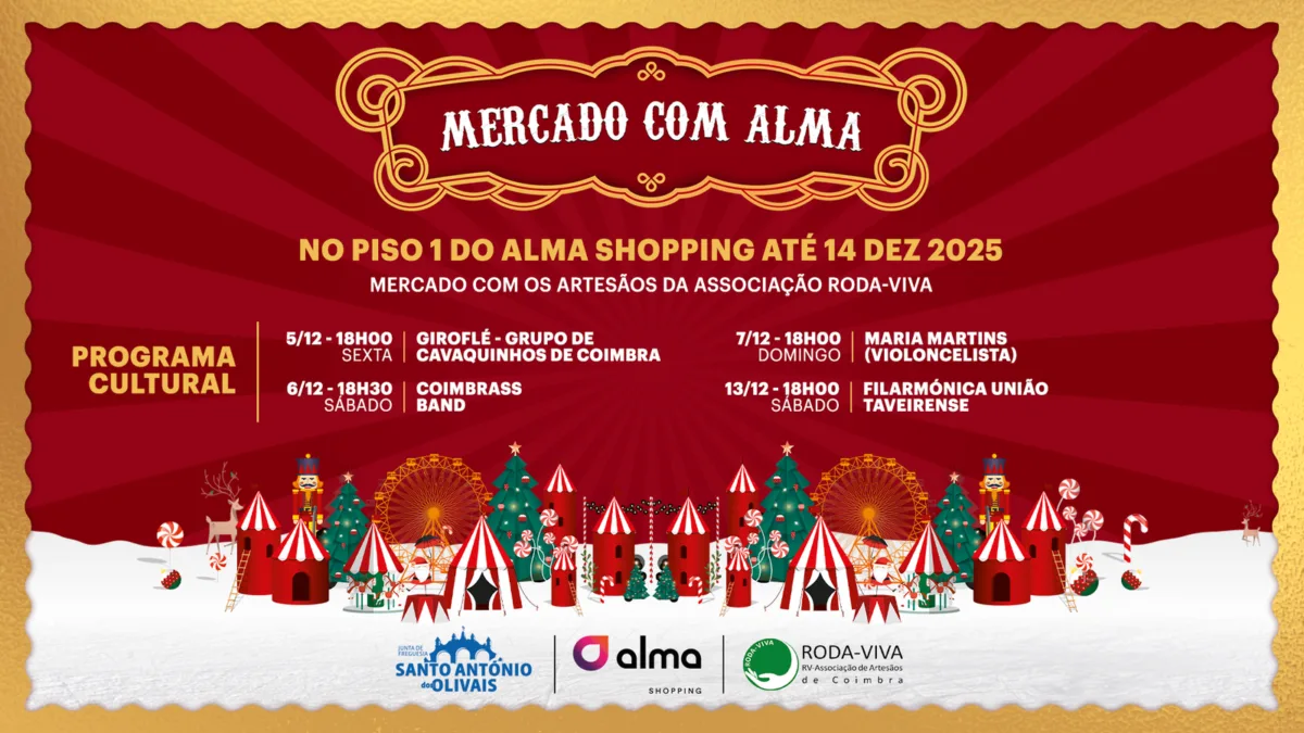 O Mercado com Alma regressa com artesanato local e cultura