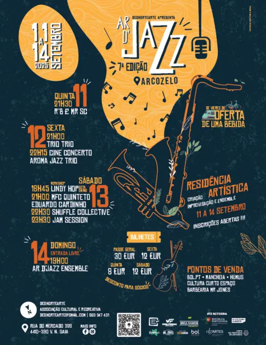 Festival de Jazz de Arcozelo – Ar d´Jazz