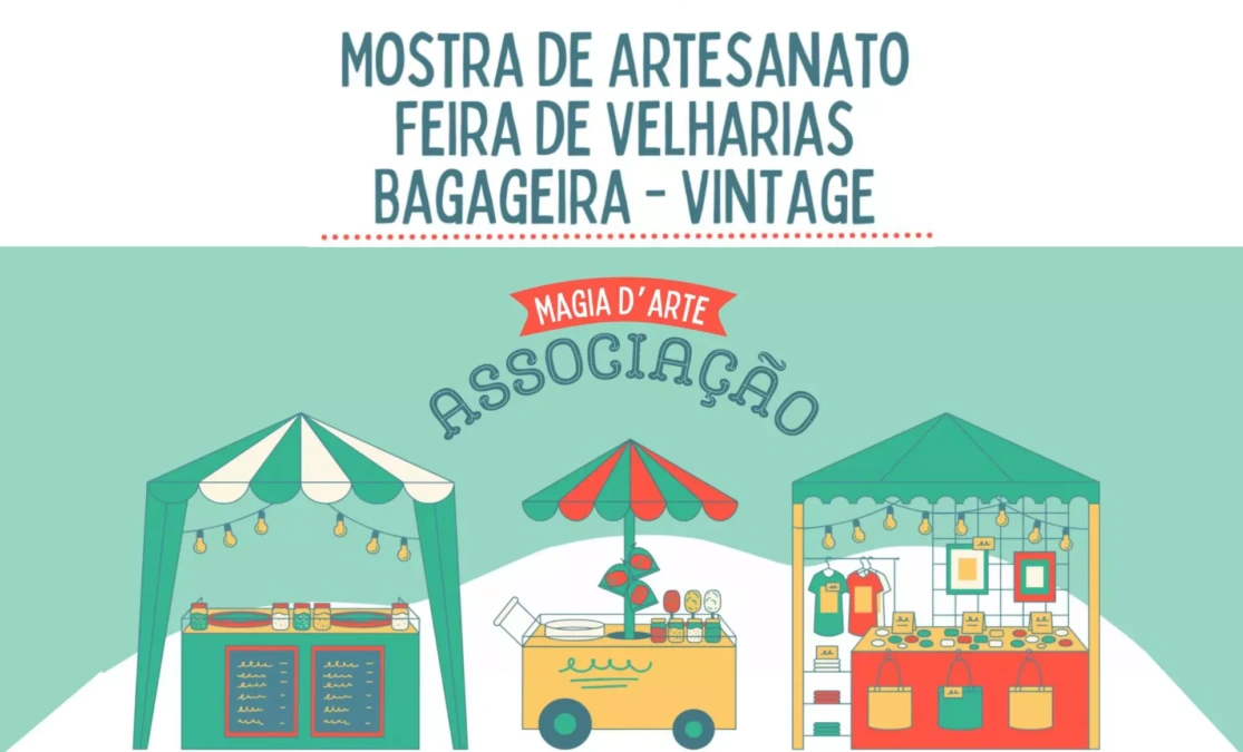 Mostra de Artesanato, Velharias e Bagageira Vintage