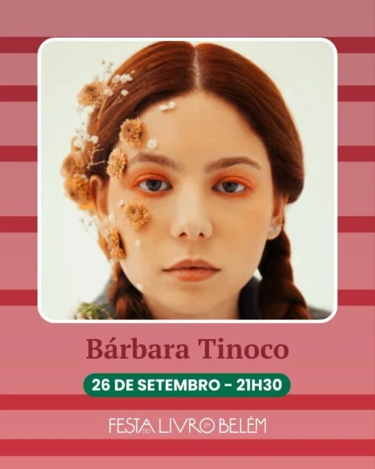 Bárbara Tinoco na Festa do livro em Belém