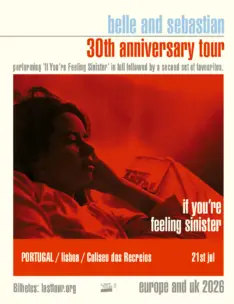 Belle and Sebastian no Coliseu de Lisboa
