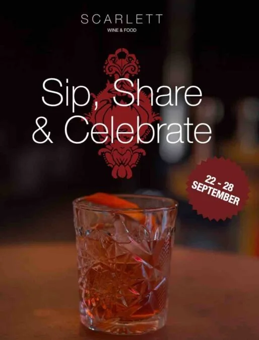 SCARLETT PORTO CELEBRA A NEGRONI WEEK 2025 COM COCKTAILS DE ASSINATURA E ESPÍRITO SOLIDÁRIO!