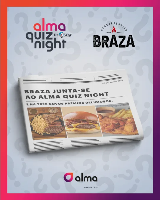 Pensar dá fome… e prémios também! O Alma Quiz Night está de volta para mais uma edição