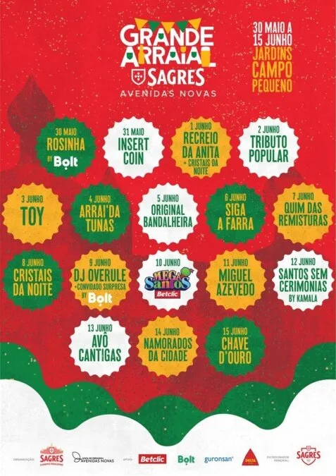 Grande Arraial Sagres Avenidas Novas