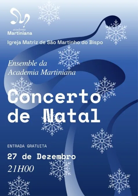 Concerto de Natal pela Academia Martiniana