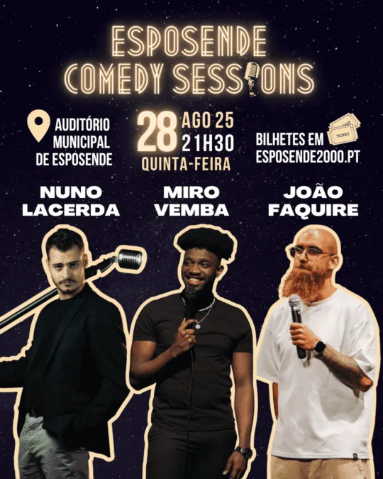 Esposende Comedy Session 3 – 2025