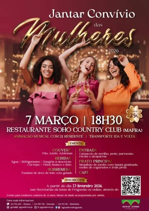 Jantar Convívio das Mulheres 2026