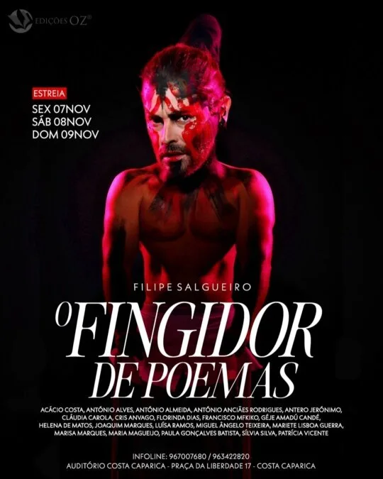 “O Fingidor de Poemas”, de Filipe Salgueiro
