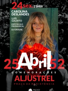 Comemoracoes do 25 de Abril em Aljustrel – Carolina Deslandes