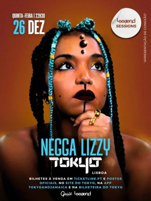 Negga Lizzy no Tokyo: apresentação do álbum Conexão