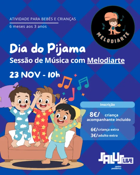 SalusLive promove manhã musical para celebrar o Dia do Pijama