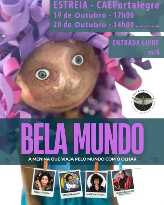 ELA MUNDO – A menina que viaja pelo mundo com o olhar