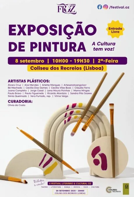 Exposição de Pintura – II Festival Literário e Cultural OZ