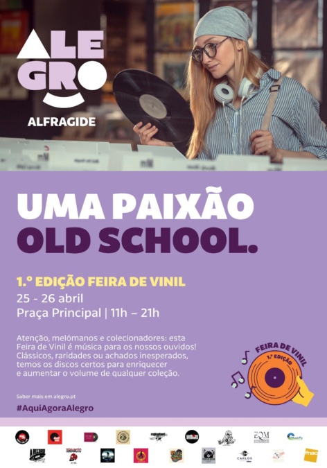 Feira de Vinil – 1.a Edicao no Alegro Alfragide