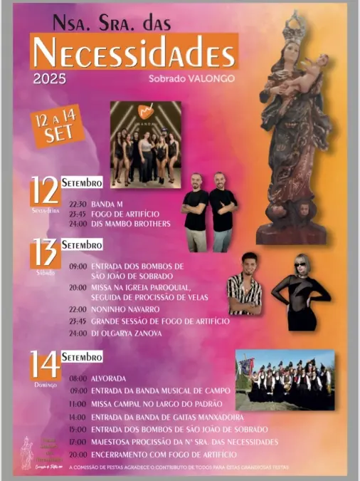 Festa em Honra de Nossa Senhora das Necessidades