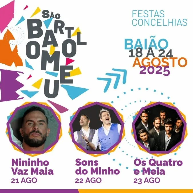 Festas Concelhias e de São Bartolomeu 2025