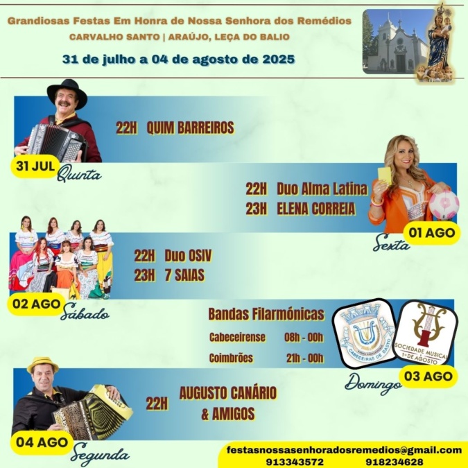 Festa Nossa Senhora do Remédios