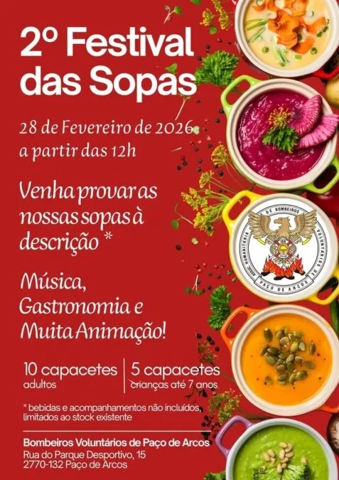 Festival das Sopas – Bombeiros Voluntários de Paço de Arcos