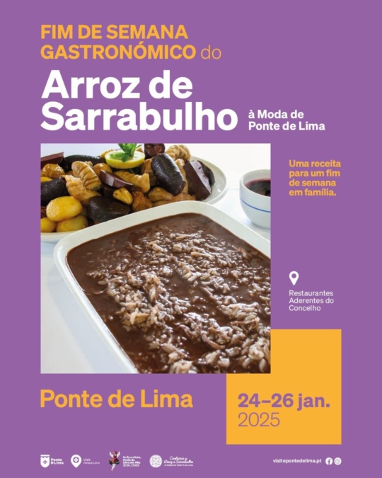 Fim de Semana Gastronómico do Arroz de Sarrabulho à Moda de Ponte de Lima