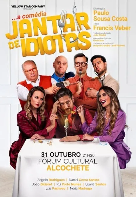 Jantar de Idiotas no Fórum Cultural de Alcochete