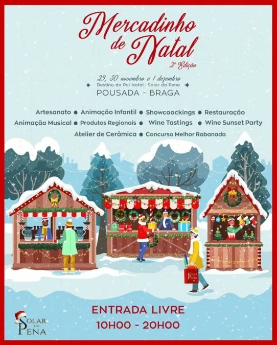 Mercadinho de Natal do Solar da Pena