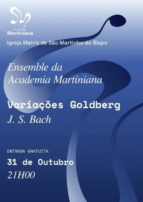 As “Variações Goldberg” de Bach ecoam em São Martinho do Bispo – Concerto da Academia Martiniana promete uma noite memorável