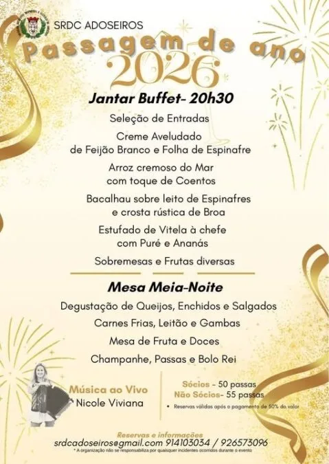 Passagem de Ano SRDC Adoseiros