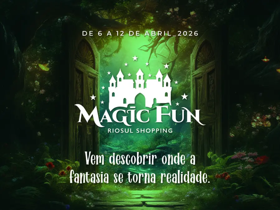 RioSul Shopping transforma-se num reino de fantasia com o evento “Magic Fun”