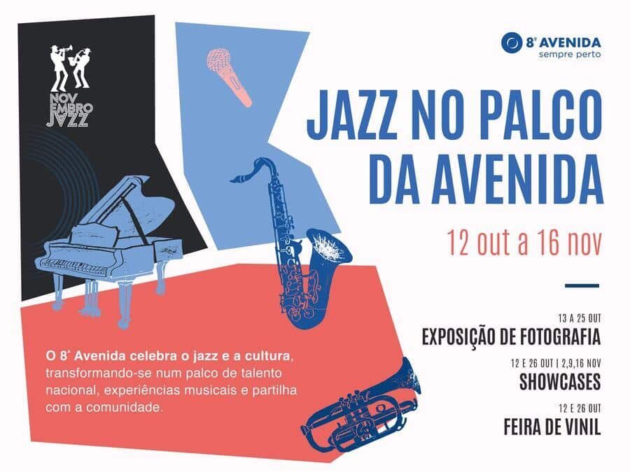 As sonoridades e a alma do Jazz estão de volta a ao 8ª Avenida para mais uma edição do Novembro Jazz