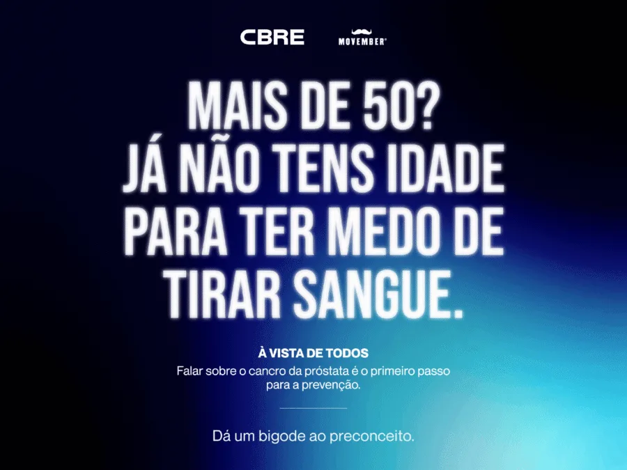 MOVEMBER ASSINALADO NOS CENTROS COMERCIAIS GERIDOS E COMERCIALIZADOS PELA CBRE