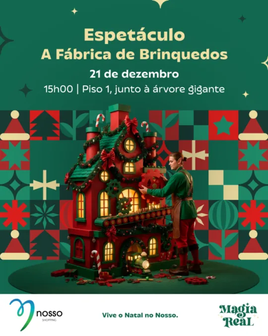 Espetáculo ‘A Fábrica de Brinquedos’