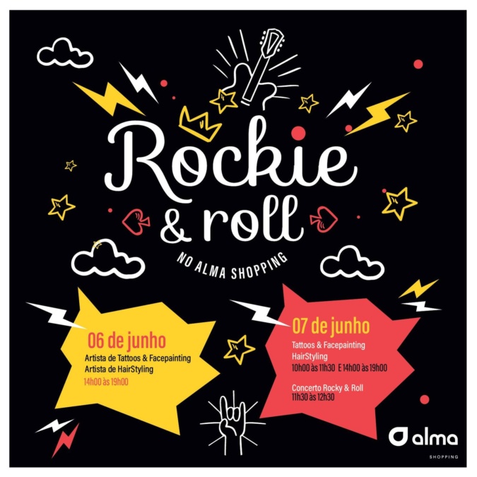 Alma Shopping em modo diversão e muito rock para toda a família na 6ª e sábado