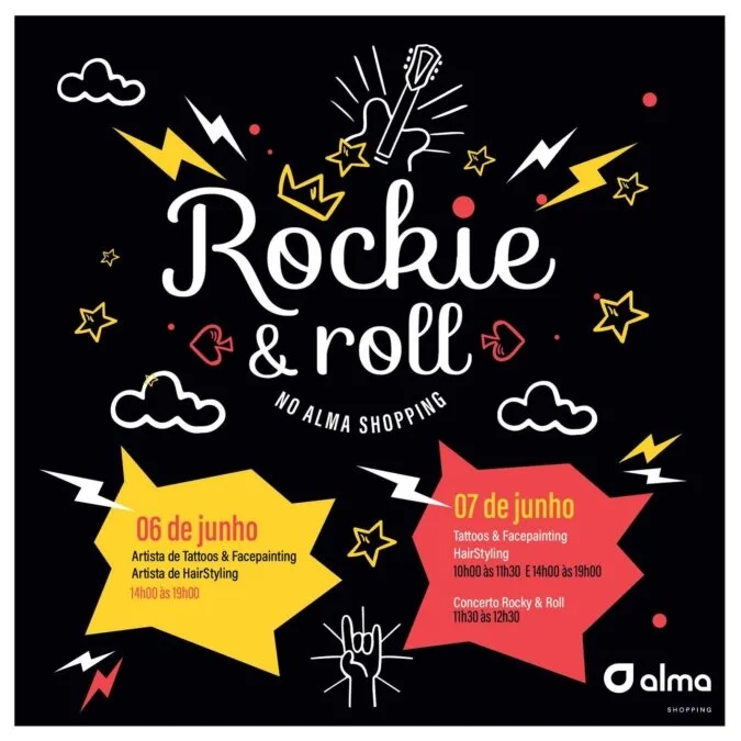 Alma Shopping em modo diversão e muito rock para toda a família na 6ª e sábado