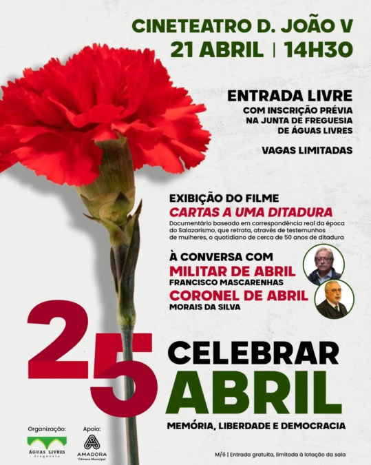 Celebrar Abril: Memória, Liberdade e Democracia