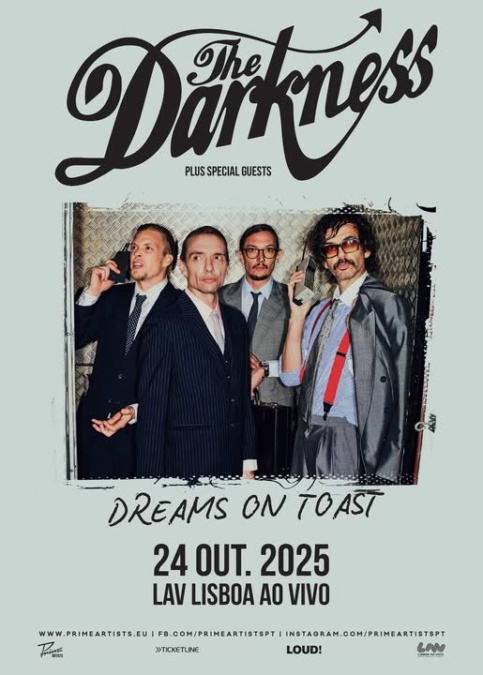 THE DARKNESS em Lisboa
