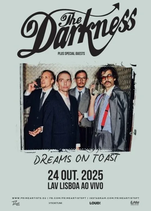 THE DARKNESS em Lisboa