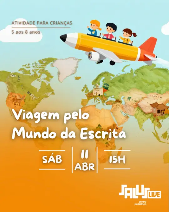 SalusLive promove atividade lúdica para estimular a escrita e o desenvolvimento infantil