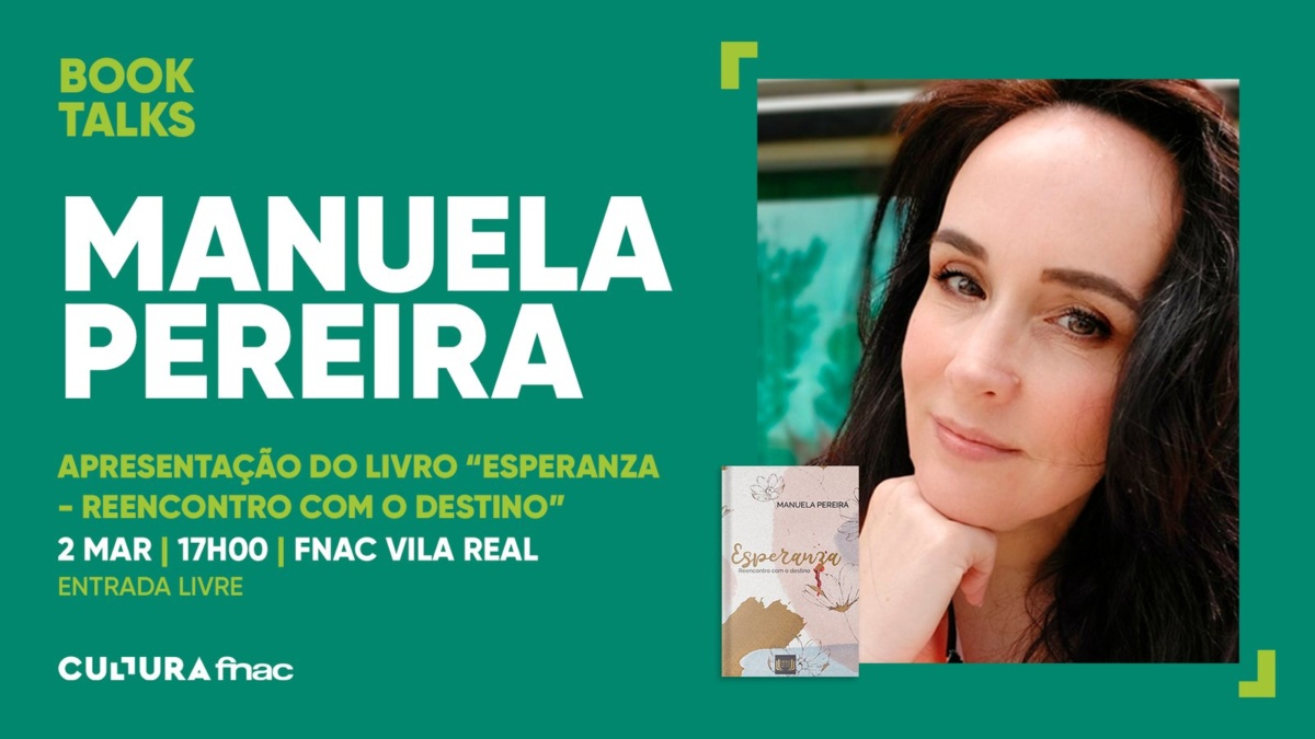 Nosso Shopping recebe apresentação do novo romance da escritora Manuela Pereira