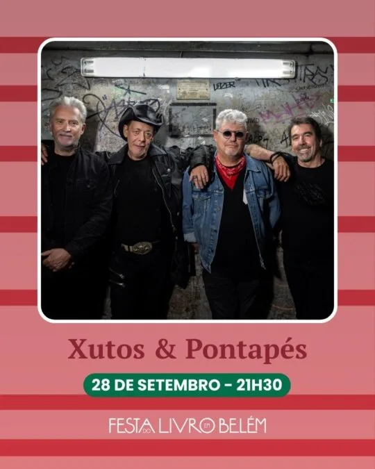 Xutos & Pontapés na Festa do Livro em Belém
