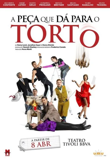 A peça que dá para o torto no Teatro Tivoli