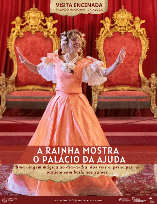 A Rainha Mostra o Palácio da Ajuda