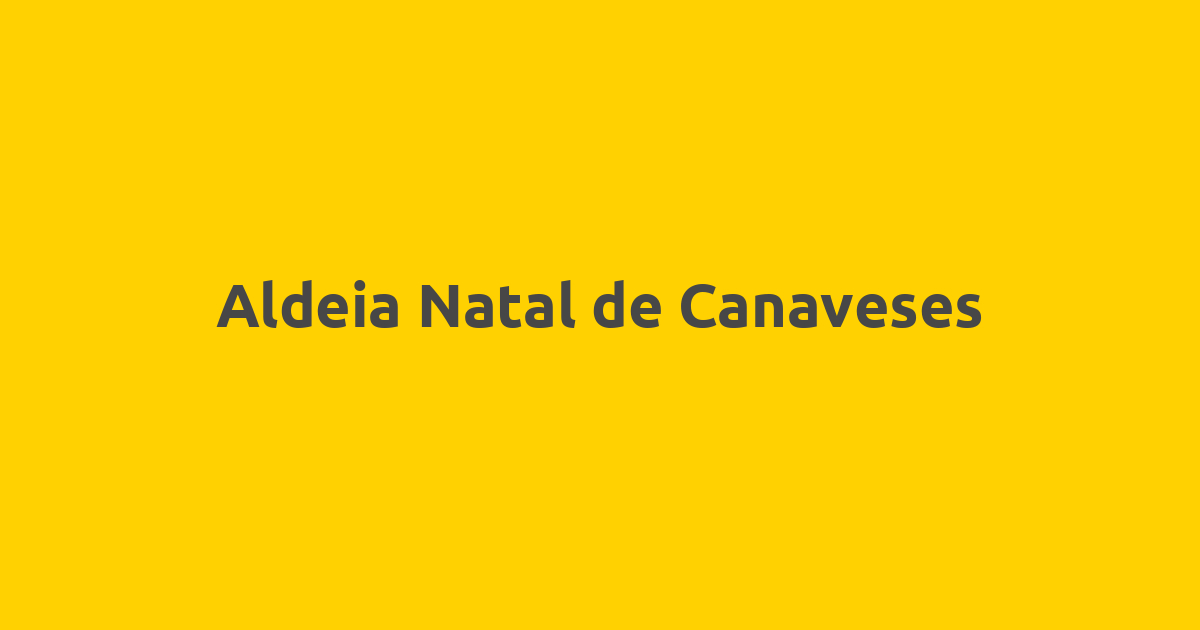 Aldeia Natal de Canaveses