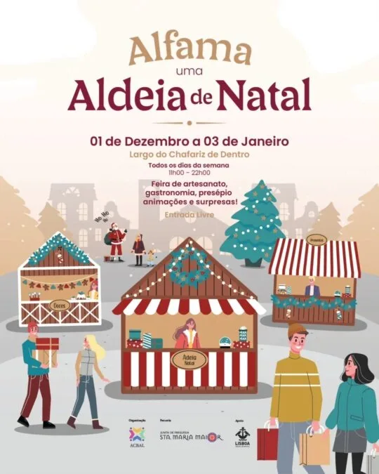 Alfama, uma Aldeia de Natal