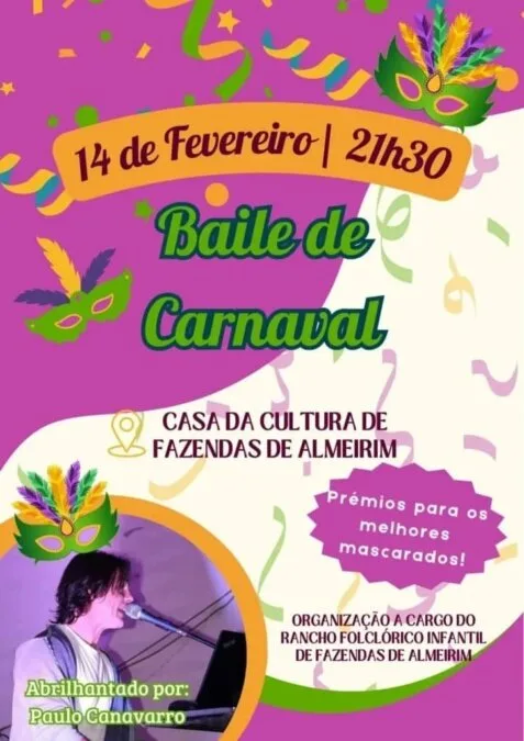 Baile de Carnaval – Fazendas de Almeirim