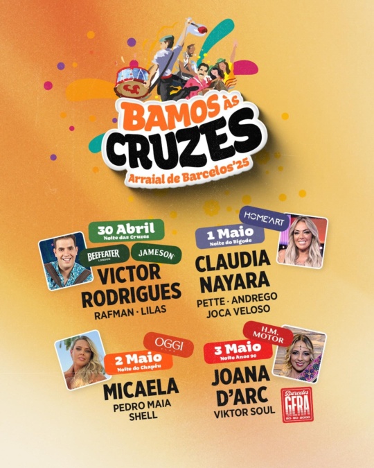 Bamos às Cruzes – Arraial de Barcelos