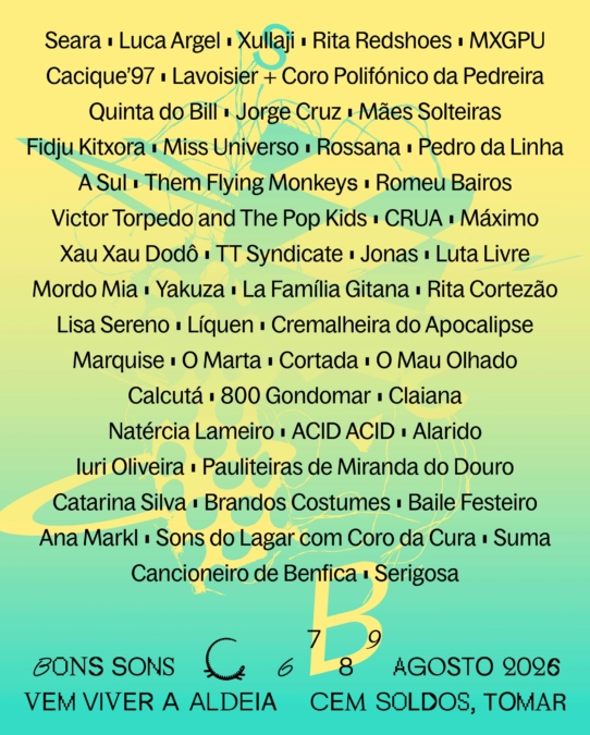 Festival Bons Sons em Cem Toldos