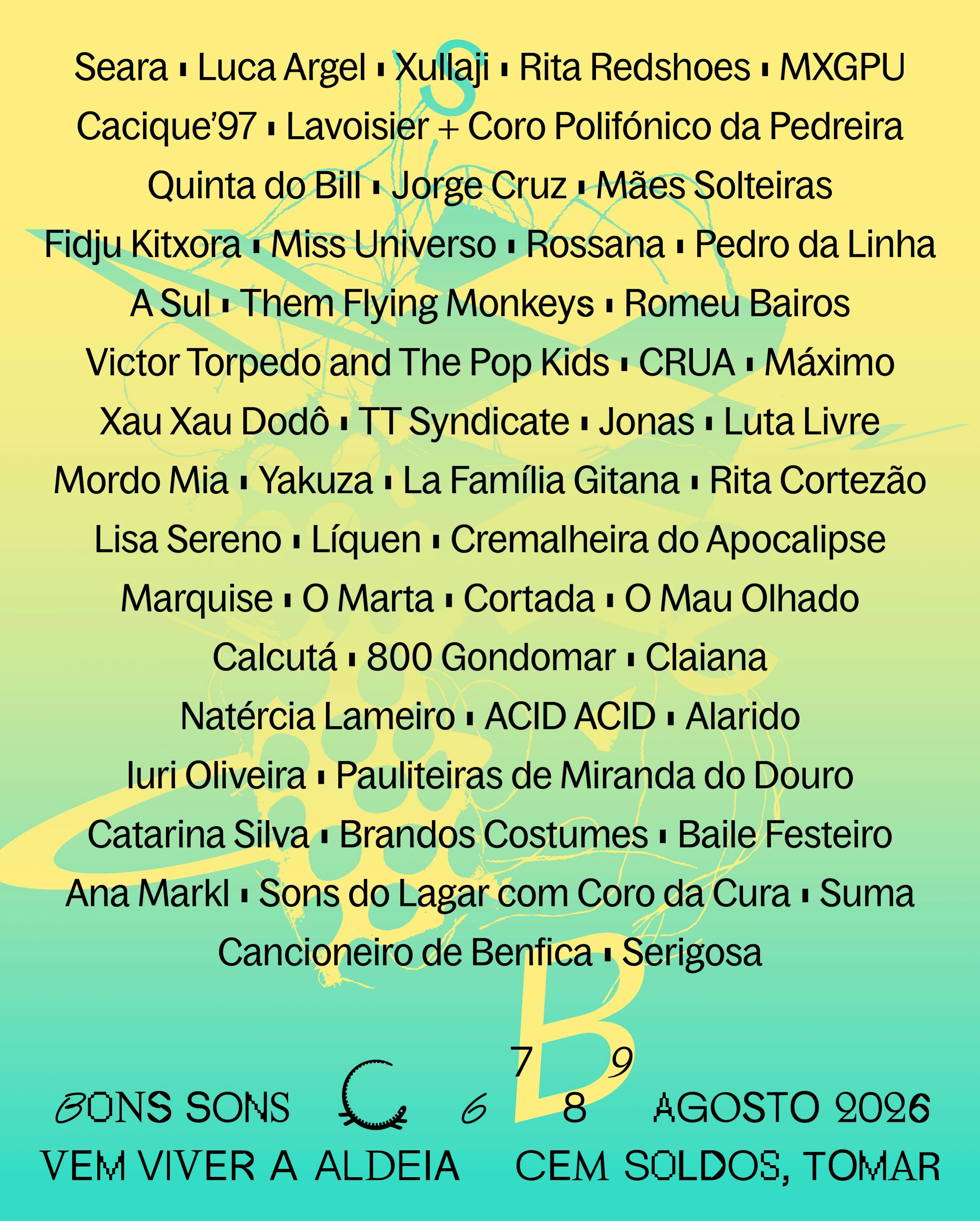 Festival Bons Sons em Cem Toldos