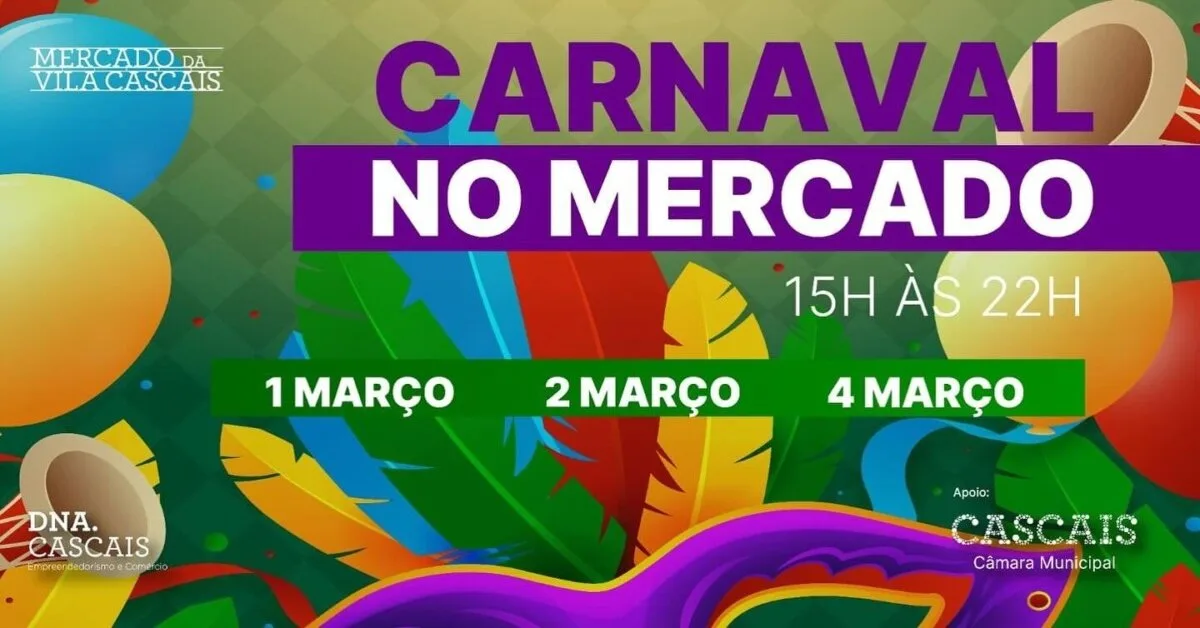 Carnaval no Mercado da Vila