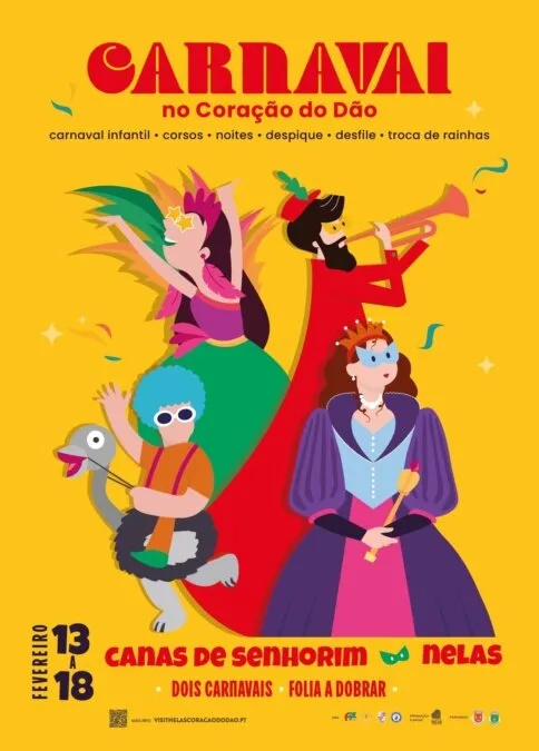 Carnaval de Nelas e Canas de Senhorim – O Carnaval no Coração do Dão